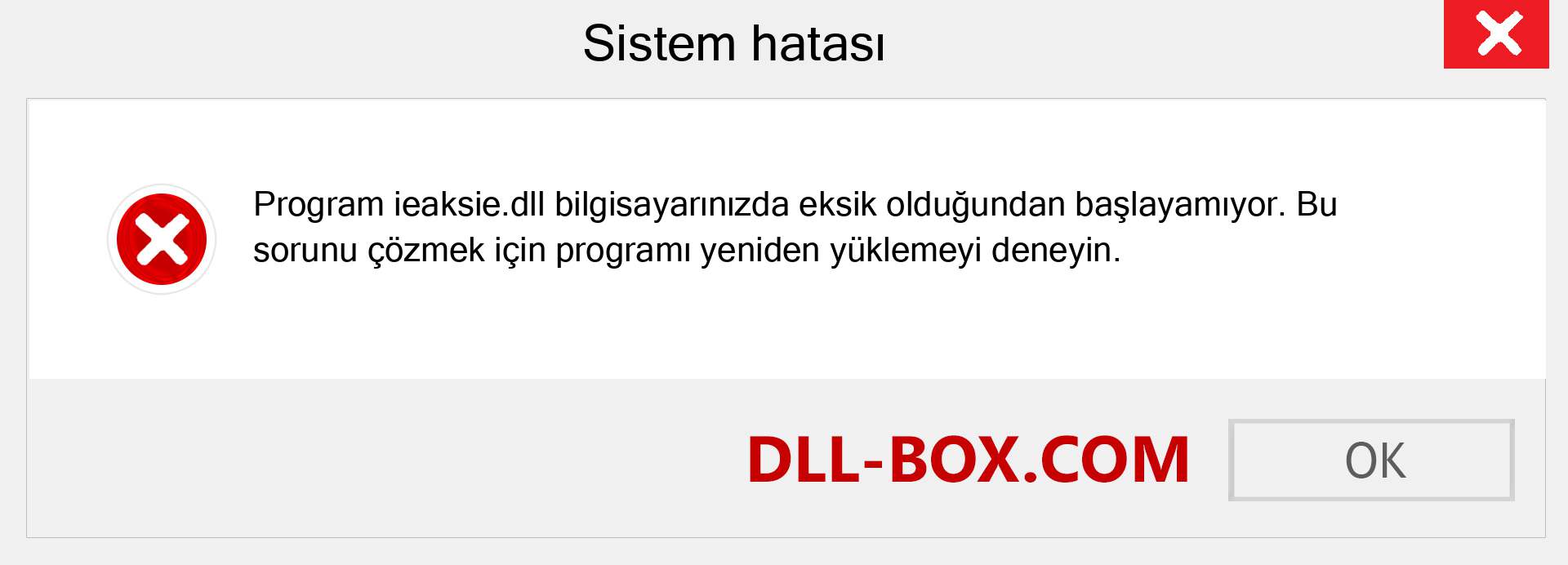 ieaksie.dll dosyası eksik mi? Windows 7, 8, 10 için İndirin - Windows'ta ieaksie dll Eksik Hatasını Düzeltin, fotoğraflar, resimler